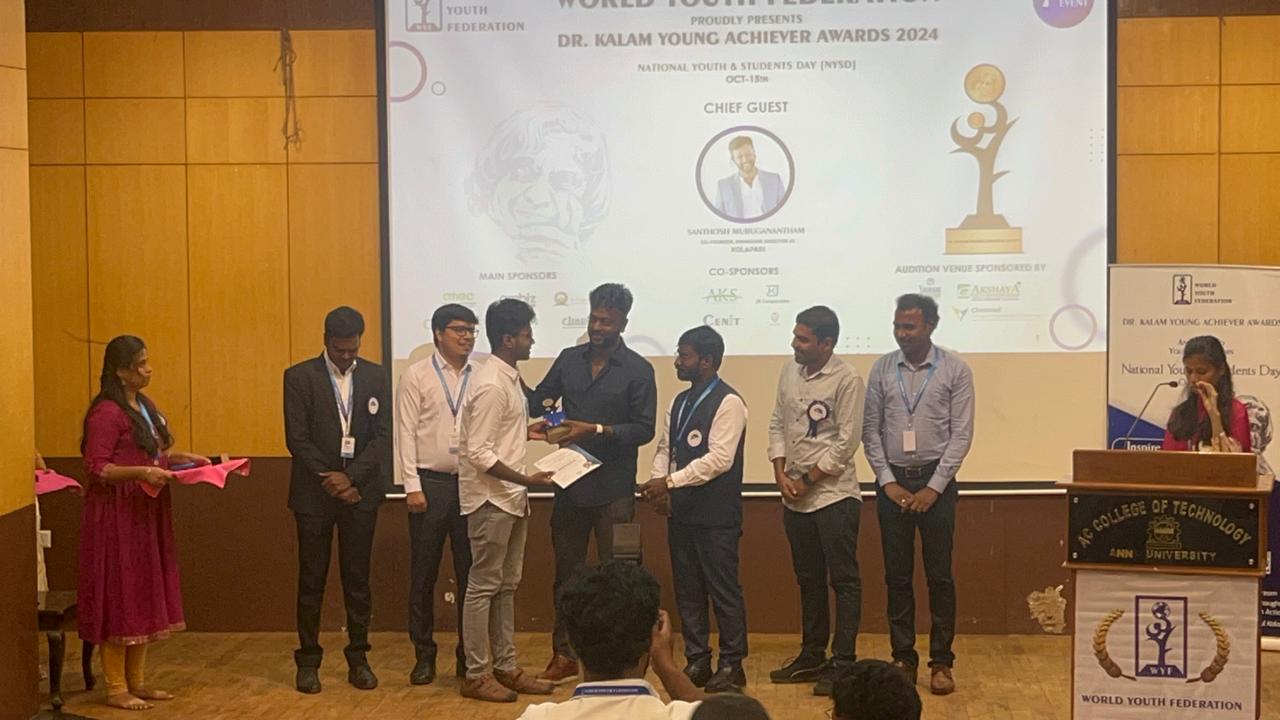 Dr. Kalam Young Achiever Award